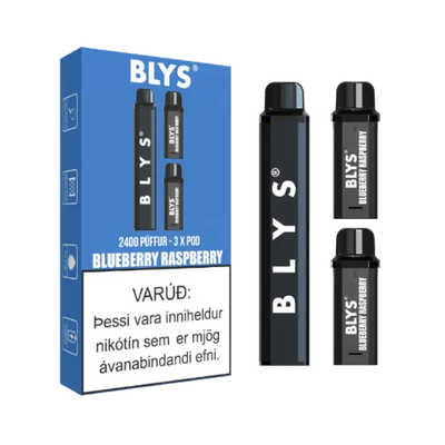 BLYS Kit 2400 (3 poddar) - Blueberry Raspberry