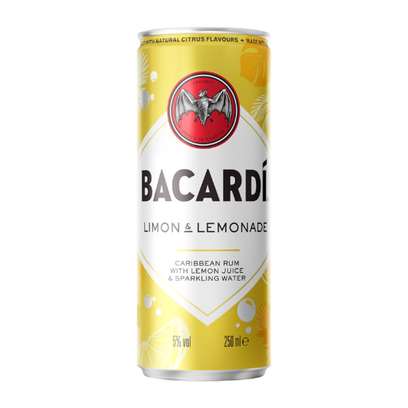 Bacardi Limon and Lemonade