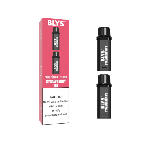BLYS POD Pack 1600 - Strawberry Ice