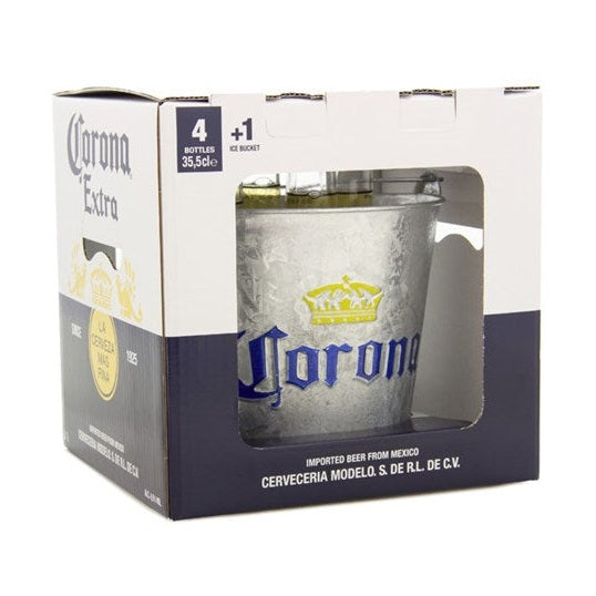 Corona Ice Bucket Gjafakassi 4x355ml