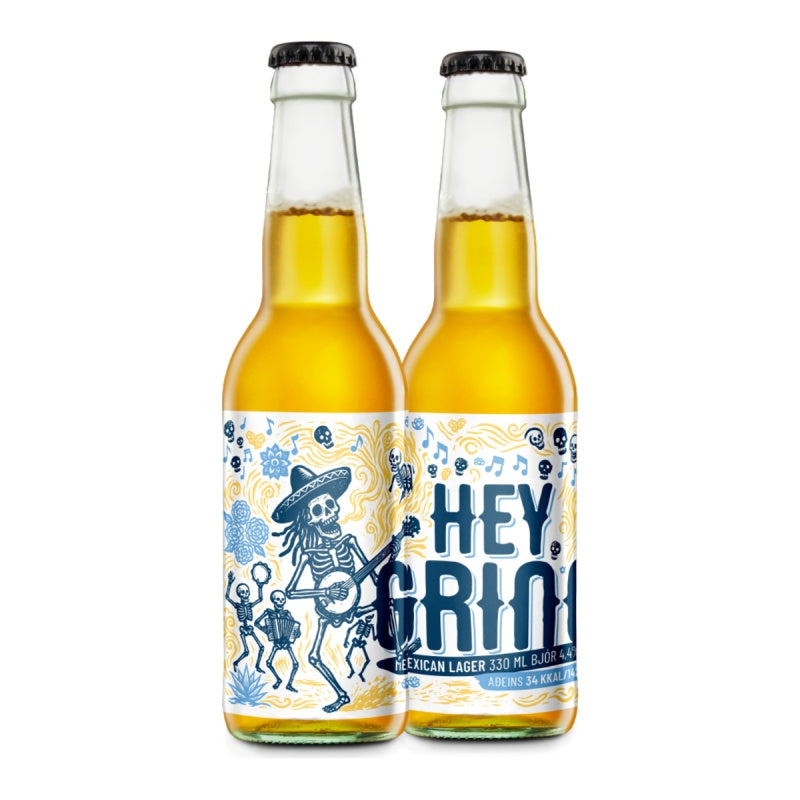 Hey Gringo Mexican Lager - 6pack í gleri