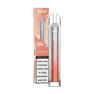'-SALT CRISTALLITE 800- Peach Ice