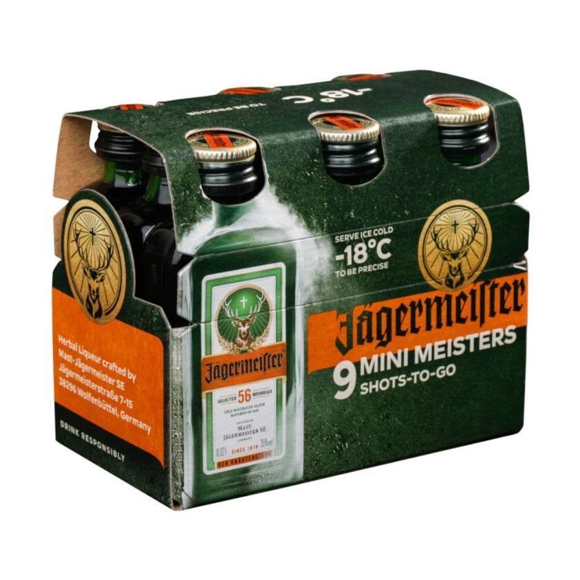Jagermeister 9X20ml mini