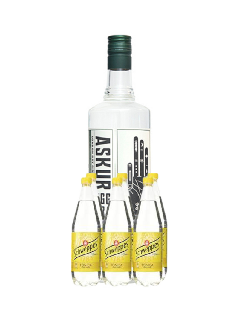 Askur Yggdrasil Gin + Schweppes Tonic