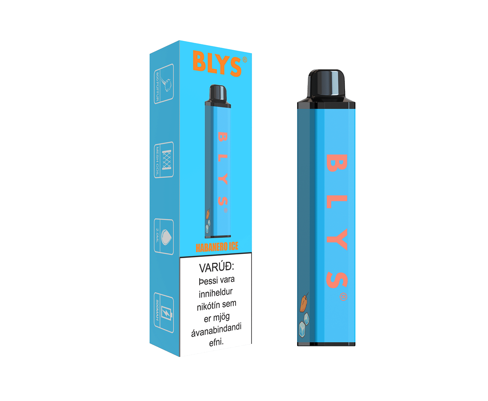 BLYS 800 – Habanero Ice