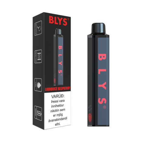 BLYS 800 - Liquorice Raspberry