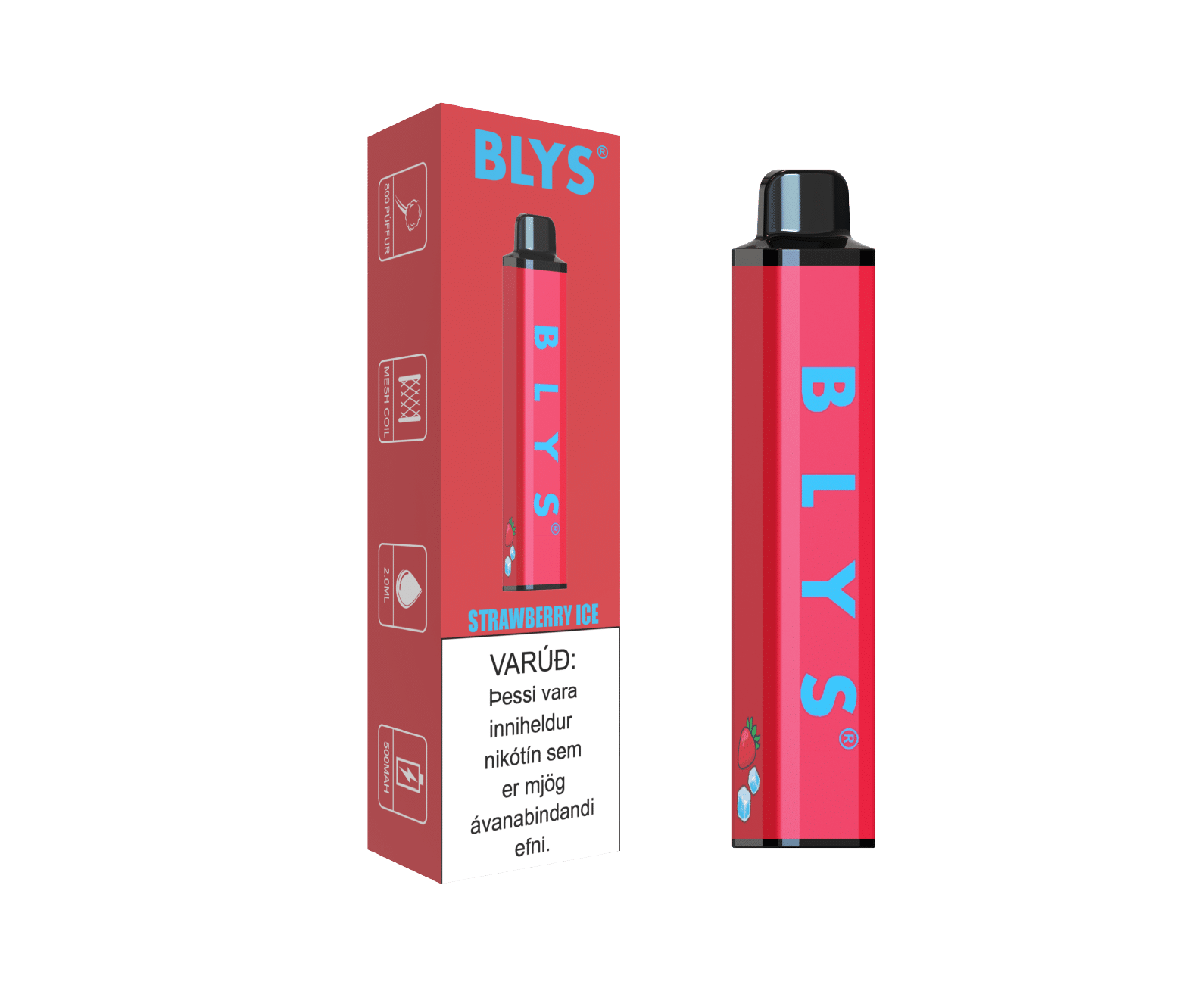 BLYS 800 – Strawberry Ice