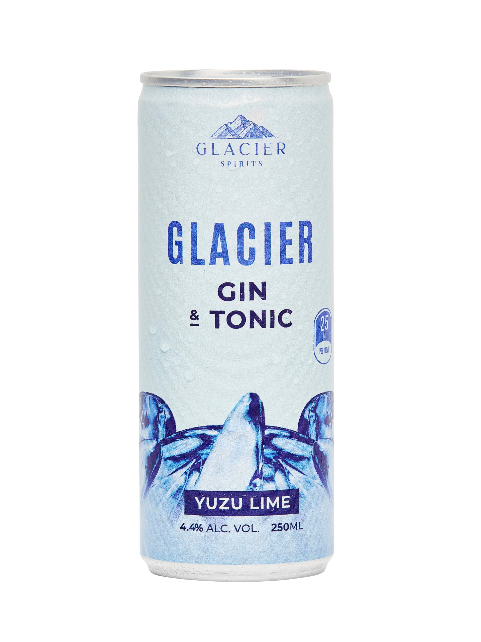 Glacier Gin &amp; Tonic Yuzu Lime