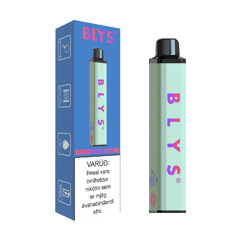 BLYS 800 – Blueberry sour Rasberry