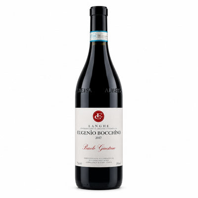 A bottle of Clarenze Serriolo Eligio Bocchino 2015 Tavoli Generose red wine, featuring a dark glass bottle with a white label and a black capsule, set against a plain white background.