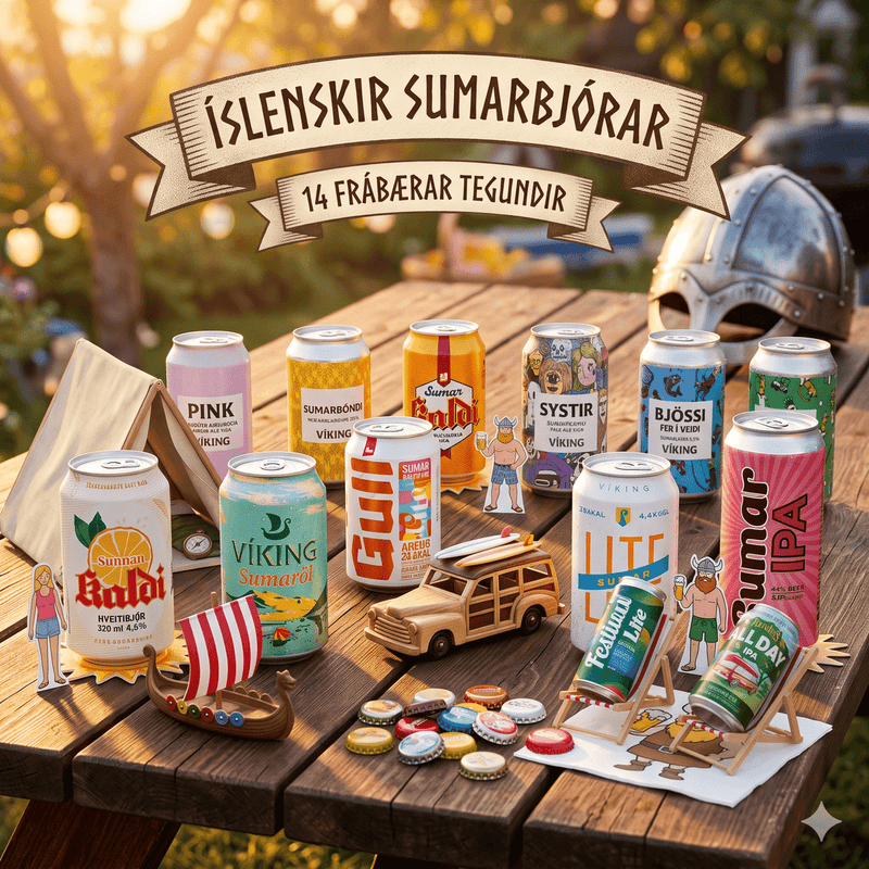 Sumarveisla 14 bjórar