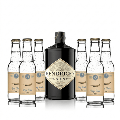Hendricks 700ml + 6 dry tonic