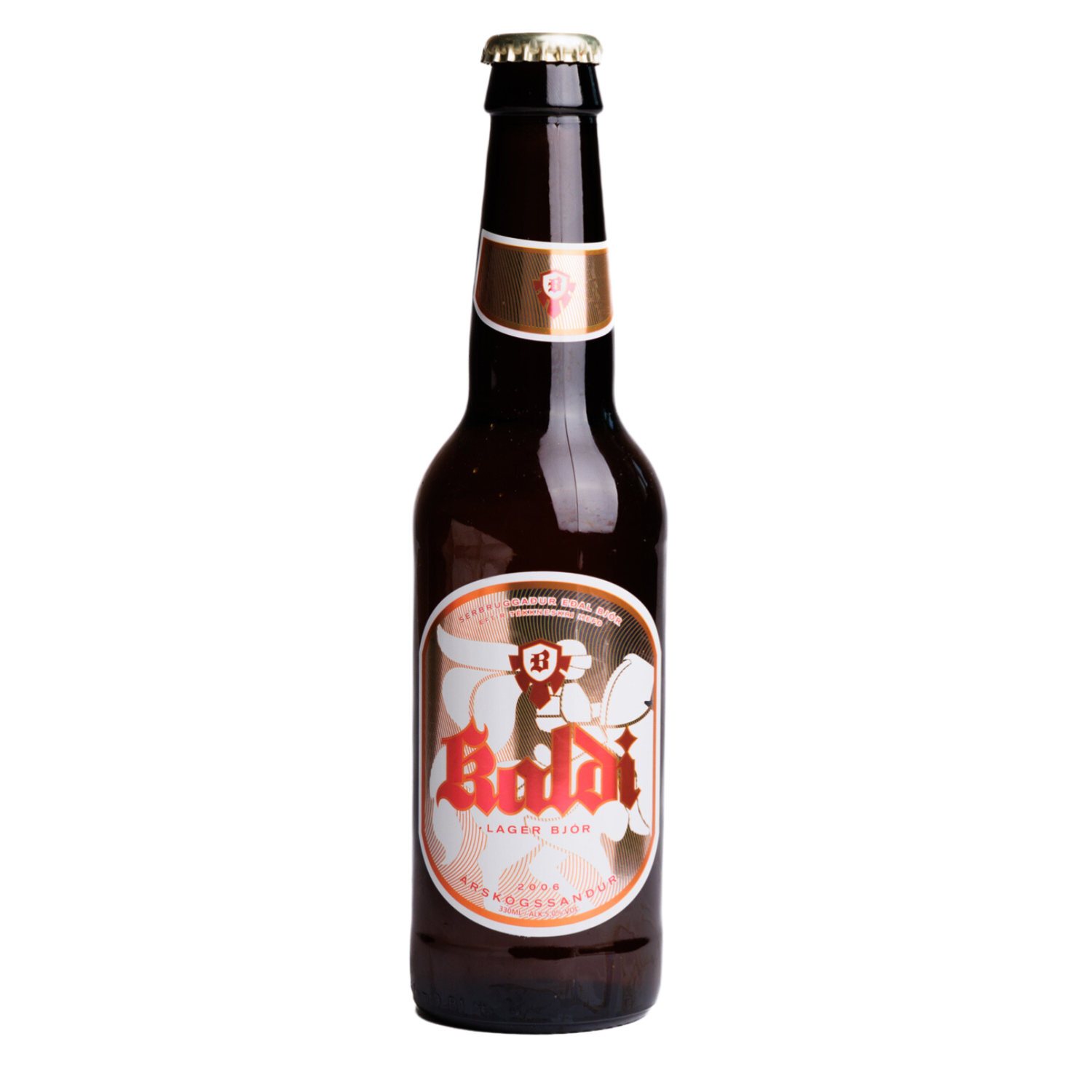 Kaldi Ljós í gleri - 330 ml