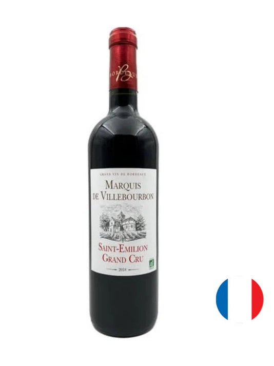 Marquis De Villebourbon Saint-Emilion Grand Cru 2018 - 750ml