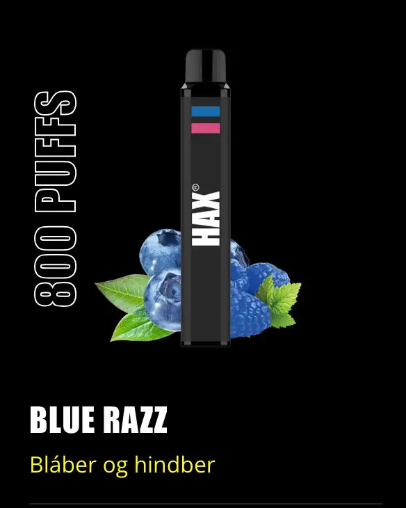 HAX Blue Razz 800