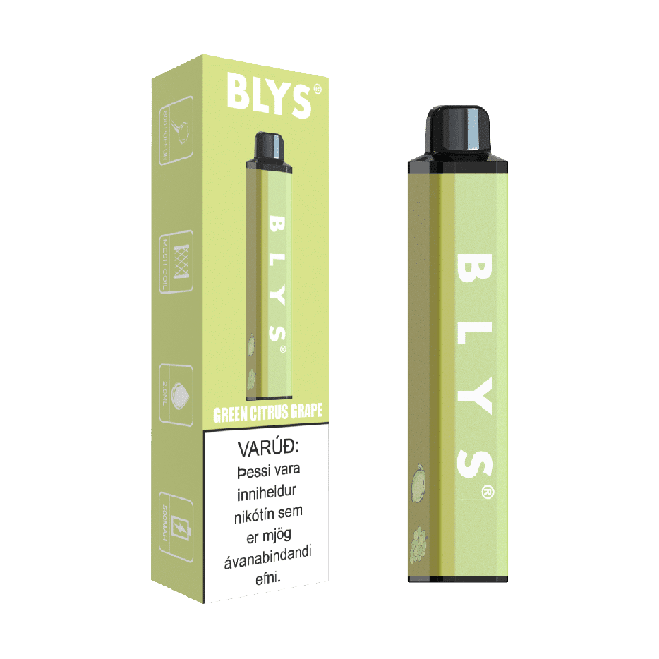 BLYS 800 – Green Sítrus Grape