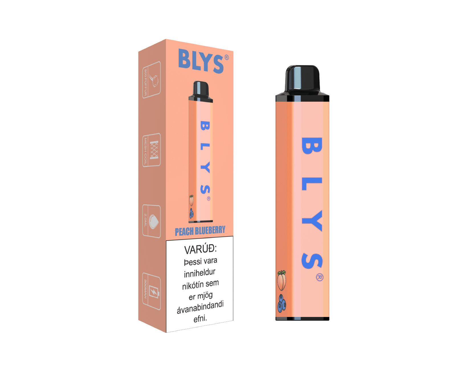 BLYS 800 – Peach Blueberry