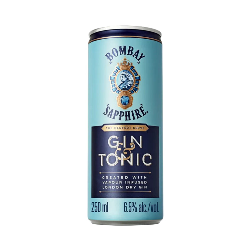 Bombay Sapphire Gin &amp; Tonic 250ml