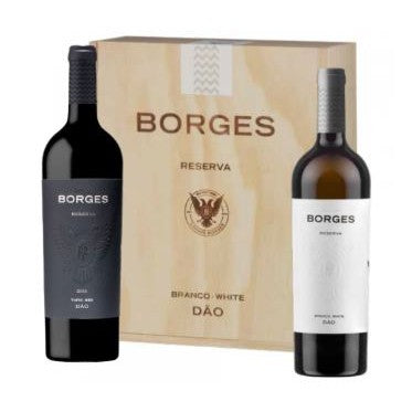Borges Dao Reserva Trékassi með 3 flöskum - 3x750ml