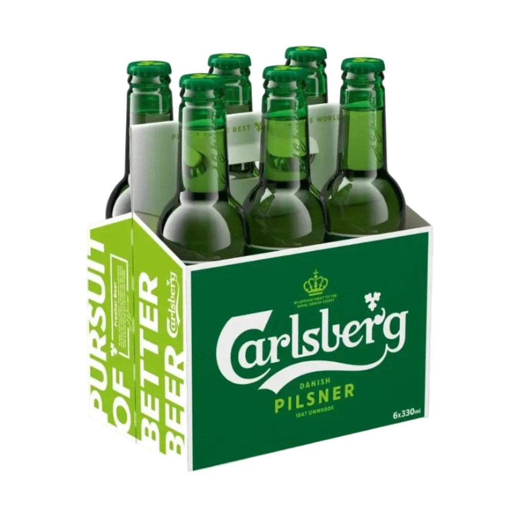 Carlsberg í gleri 330ml 6-pack