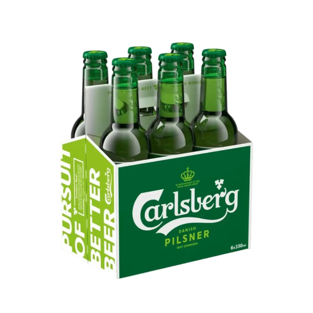 Carlsberg í gleri 330ml 6-pack