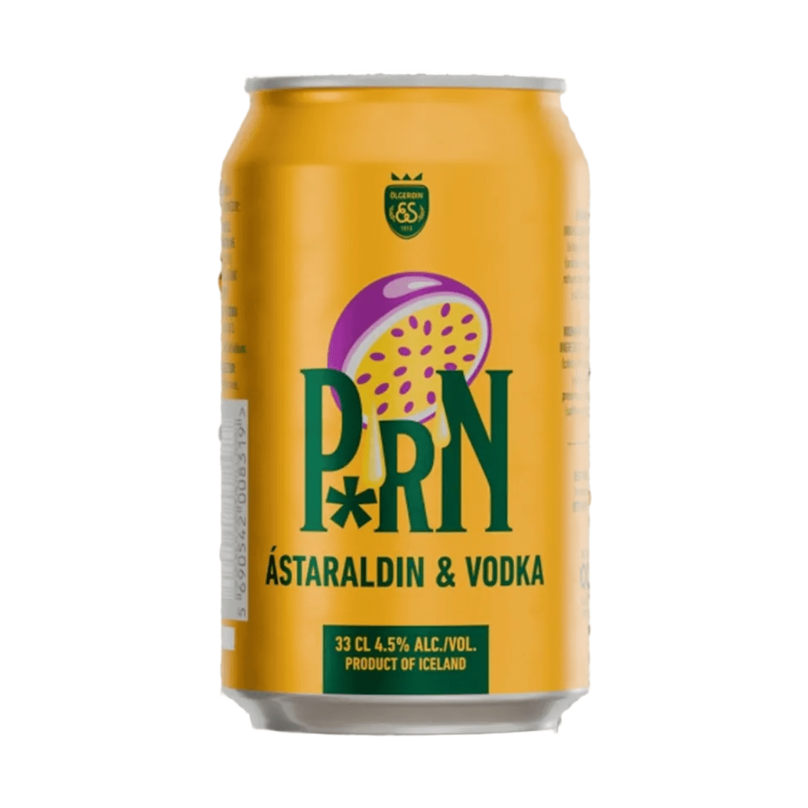 PRN (ástaraldin & vodka)
