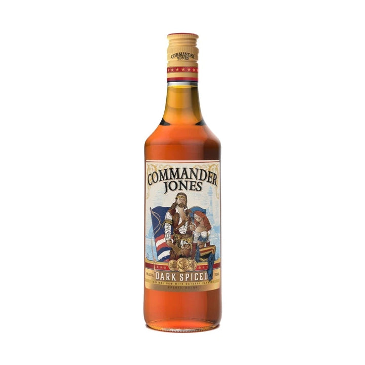 Commander Jones Dark Spiced Rum 700ml