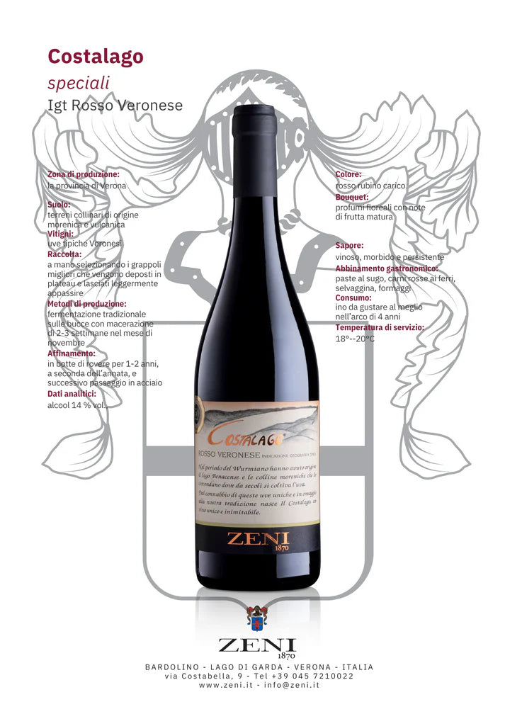 Zeni Costalgo IGT Veronese - 750ml